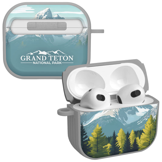 National Parks Grand Teton HDX Apple Airpods Gen 3 Case Cover