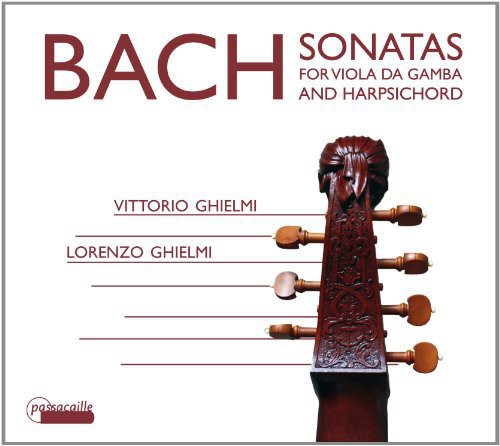 Bach / Ghielmi,v / Ghielmi,l - Sonatas For Viola Da Gamba And Harpsichord - Music CD