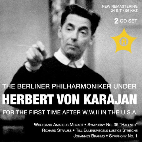 Mozart / Strauss / Brahms / Von Karajan - Berliner Philharmonic Under Herbert Von Karajan - Music CD