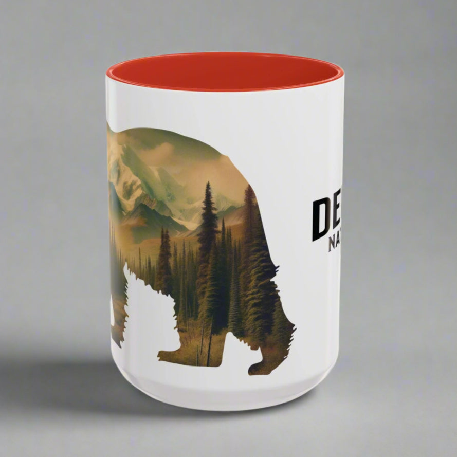 Denali Bear Colored Mug