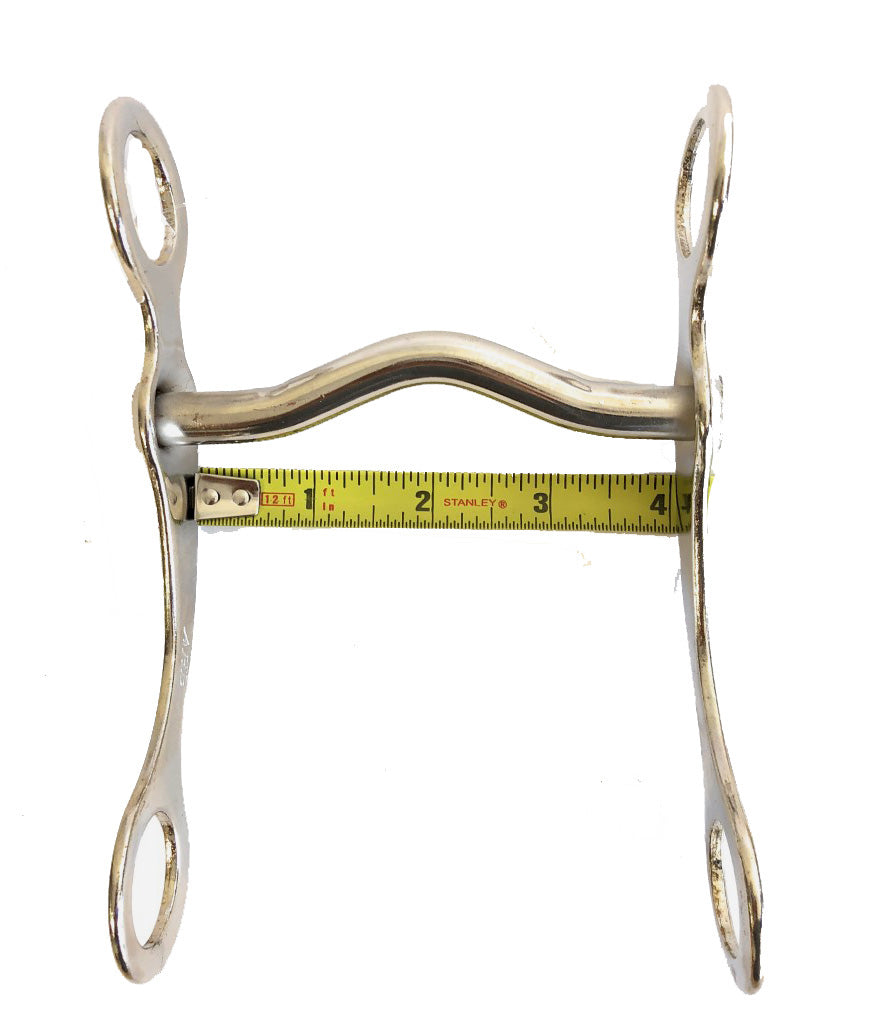 AJ Tack Low Port Grazing Miniature Horse Bit