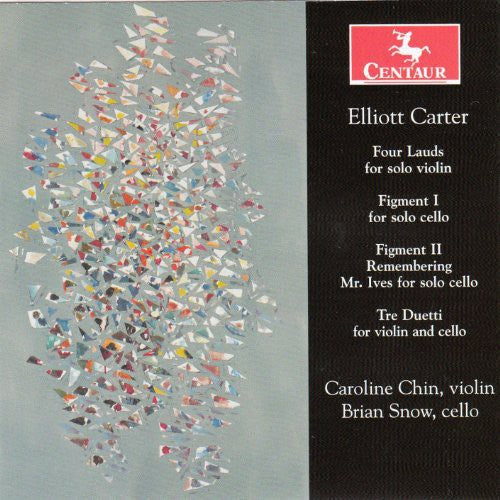 Caroline Chin - Elliott Carter (1909-2012) Music CD