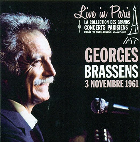 Brassens,georges - Live In Paris 03 Novembre 1961 - Music CD