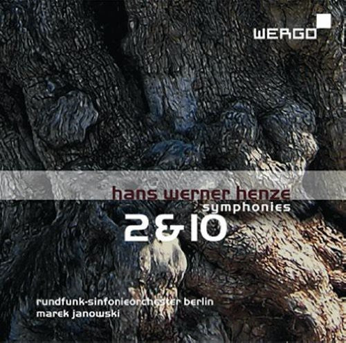 Henze / Janowski / Rundfunk-sinfonie Orch Berlin - Symphonies Nos. 2 & 10 - Music CD