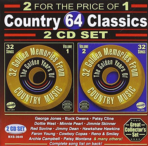 64 Songs: Country Classics / Var - 64 Songs: Country Classics / Var - Music CD