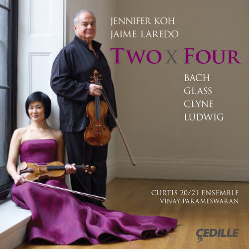 Bach / Clyne / Glass / Ludwig - Two X Four - Music CD