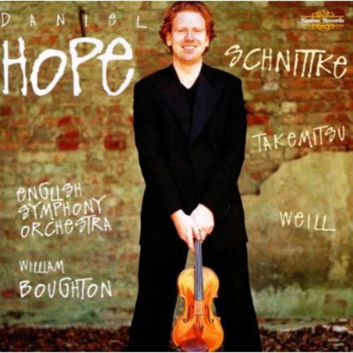 Schnittke / Weill / Takemitsu / Hope,daniel - Sonata For Violin & Chamber Orchestra - Music CD