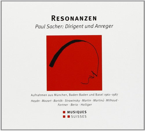 Sacher / Stravinsky / Olsen / Deroubaix / Cuenod - Resonanzen - Music CD