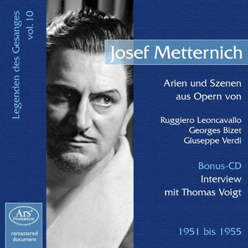 Metternich / Leoncavallo / Bizet / Verdi - Legenden Des Gesangs 10: Scenes from Operas Music CD