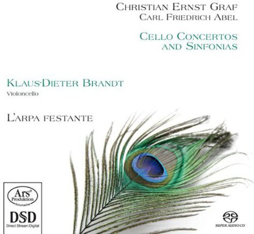 Graf / Abel / Brandt / Festante - Cello Concertos & Sinphonia - Super Audio CD