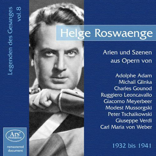 Roswaenge / Glinka / Gounod / Leoncava - Legenden Des Gesangs 8 - Music CD