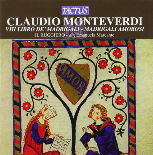 Monteverdi / Il Ruggiero / Marcante - 8th Book of Madrigals Music CD