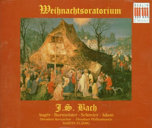 Bach / Auger / Schreier / Burmeister / Flamig - Christmas Oratorio - Music CD