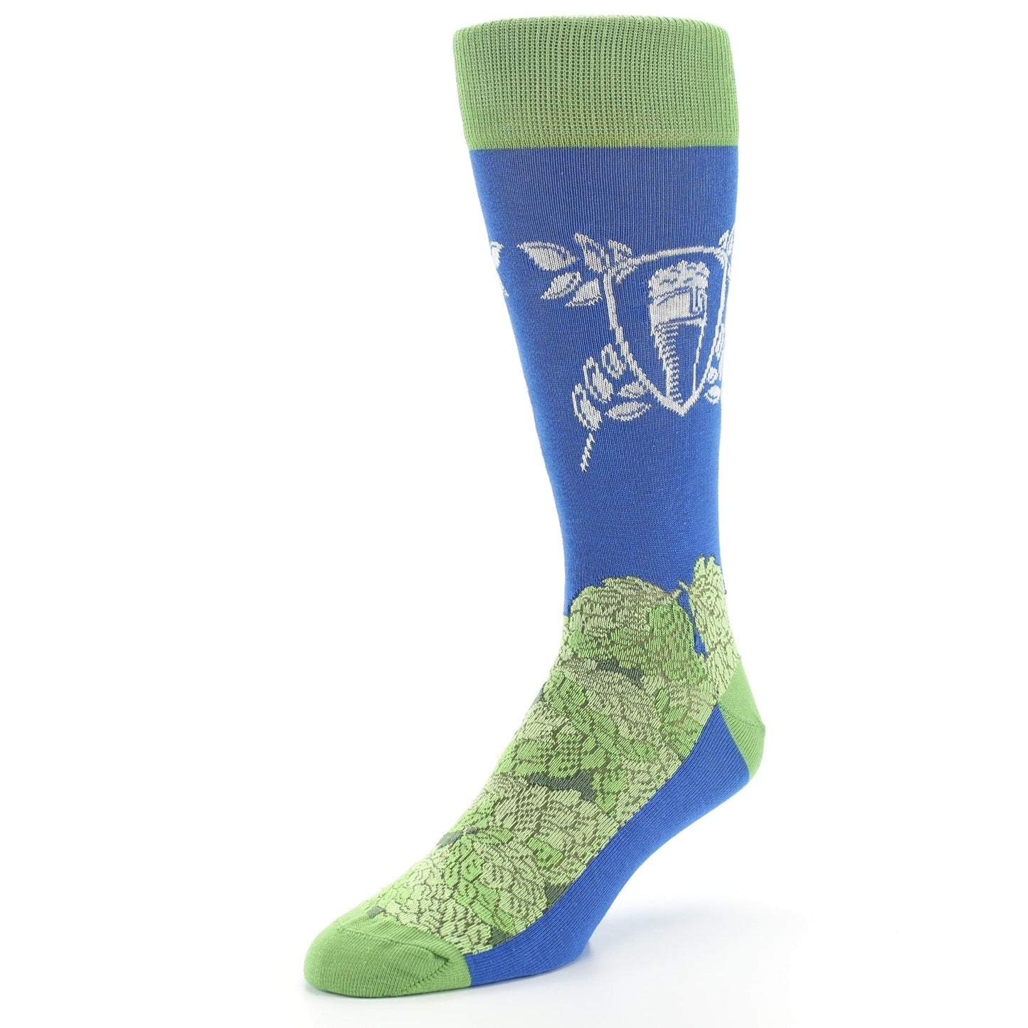 Beer Hops Socks - Men's Novelty Dress Socks
