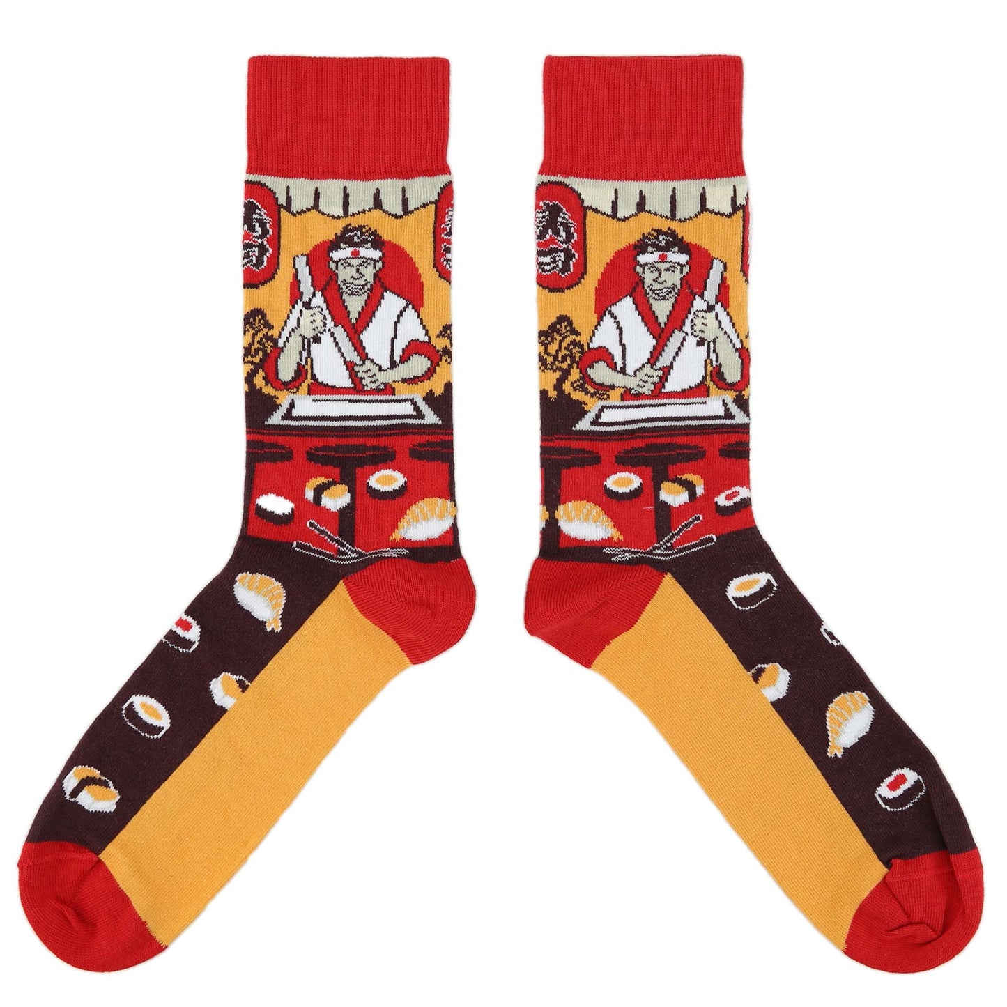 Sushi Chef Sushi Socks - Men's Novelty Dress Socks