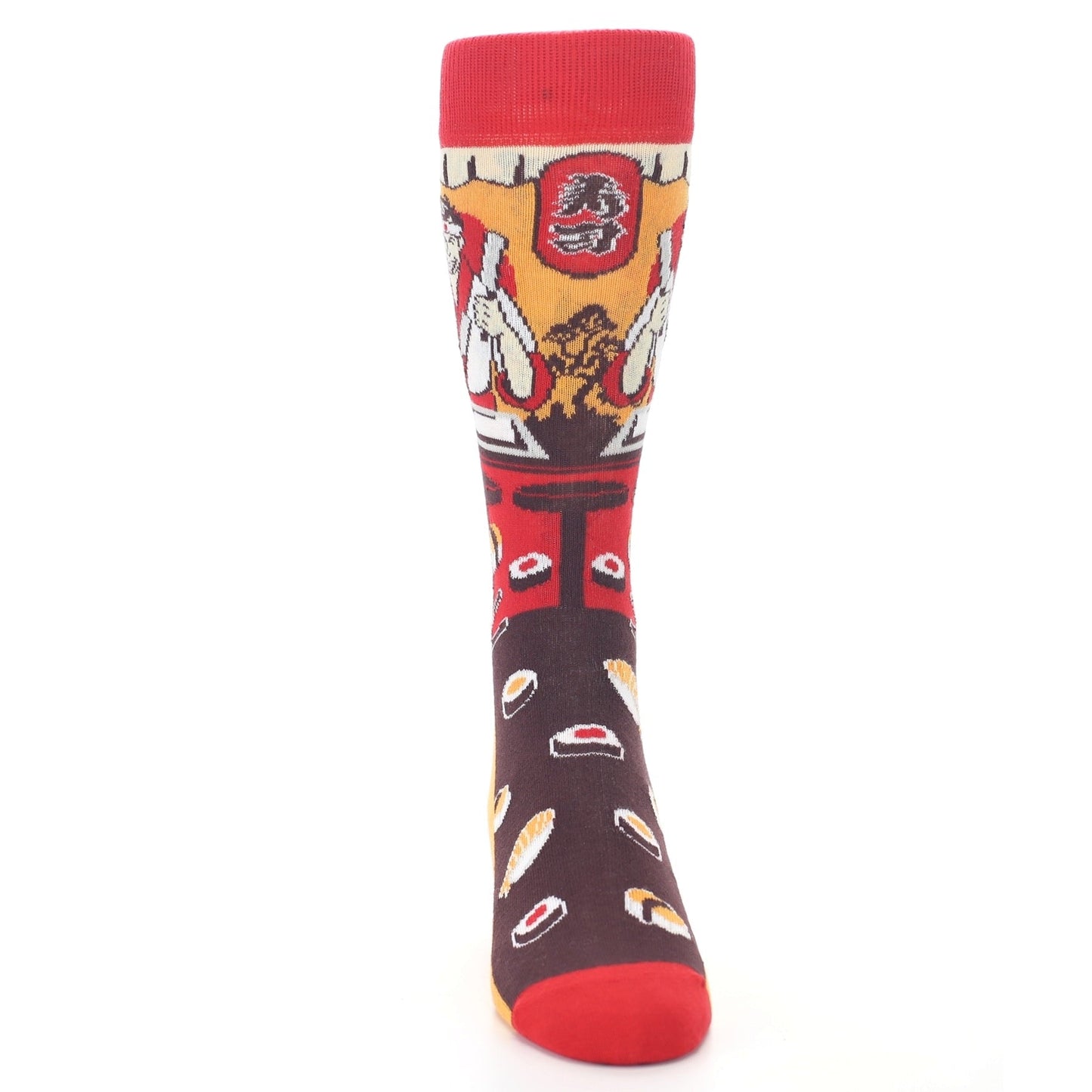 Sushi Chef Sushi Socks - Men's Novelty Dress Socks