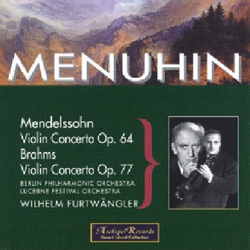 Mendelssohn / Furtwangler - Vln Konzert Mendelssohn Dto - Music CD