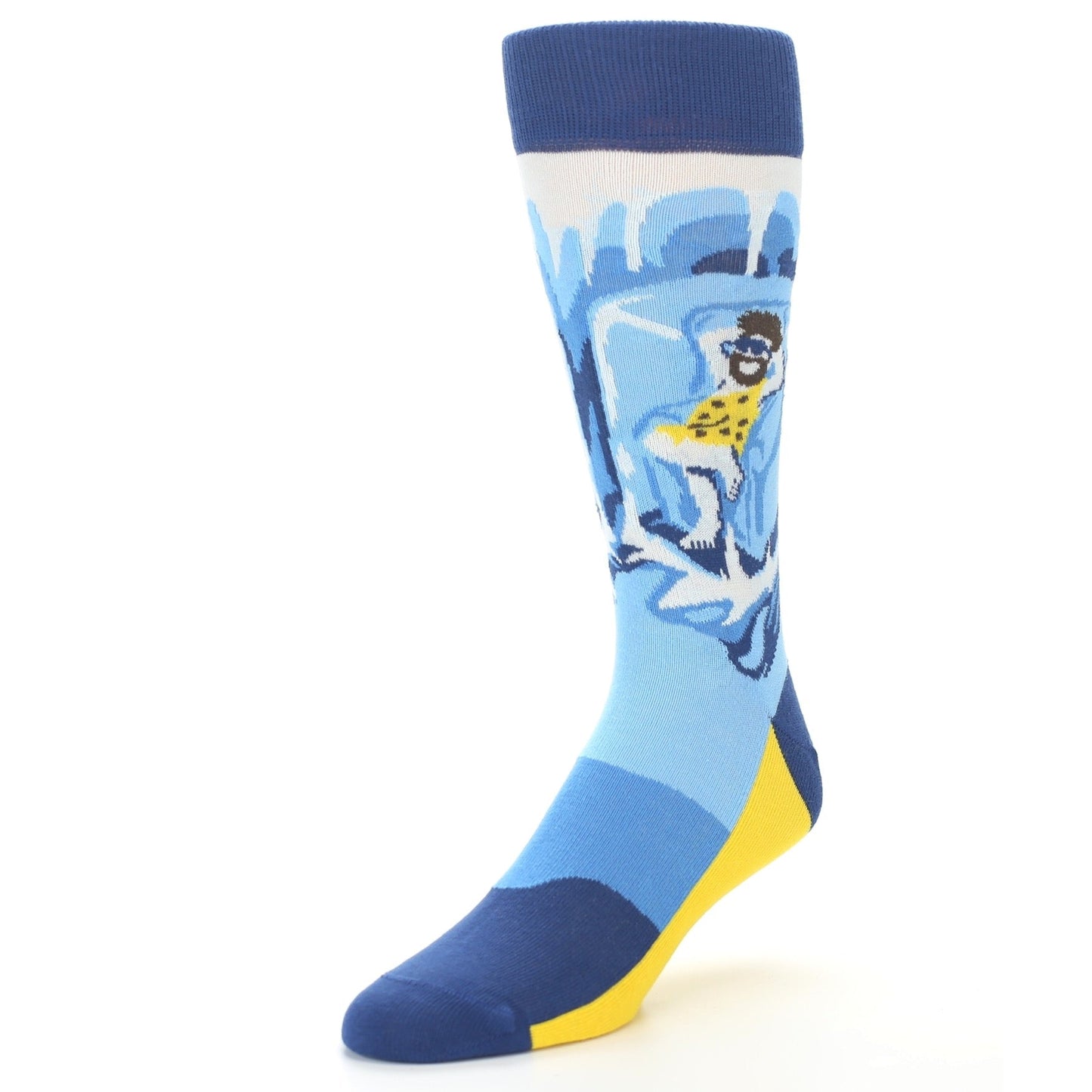 Caveman Socks - Men's Novelty Dress Socks