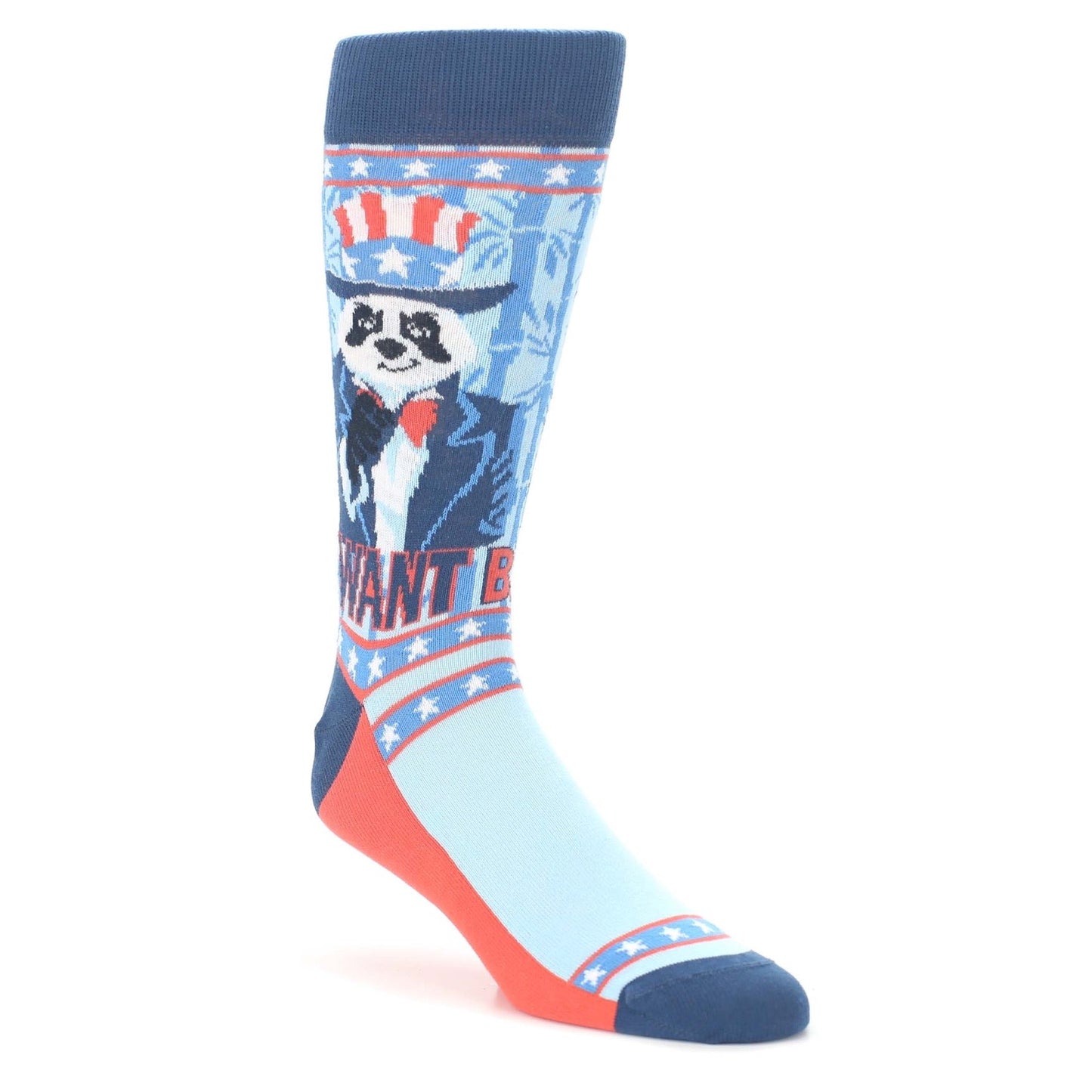I Want Bamboo Propapanda Socks - Men's Novelty Dress Socks
