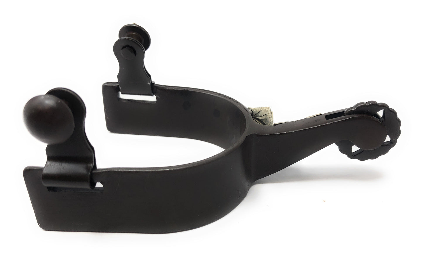 AJ Tack Ladies Antique Brown Diamond Charm Spurs