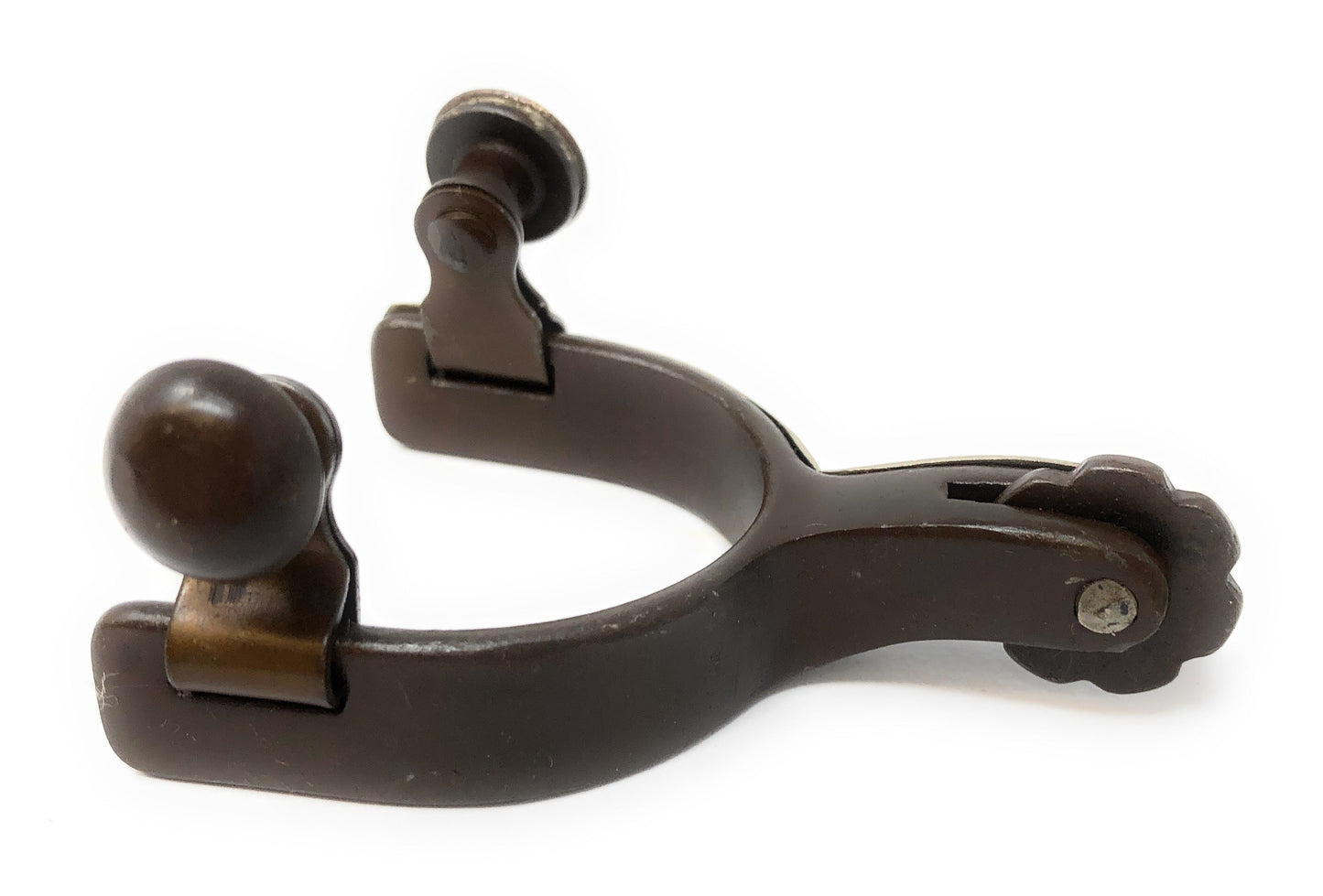 AJ Tack Baby Antique Brown Southwest Spurs