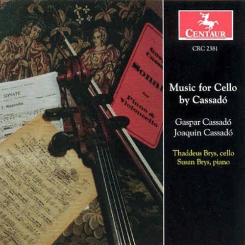 Cassado,g. / Cassado,j. / Brys,t. / Brys,s. - Sonatas & Suites For Cello & Piano - Music CD