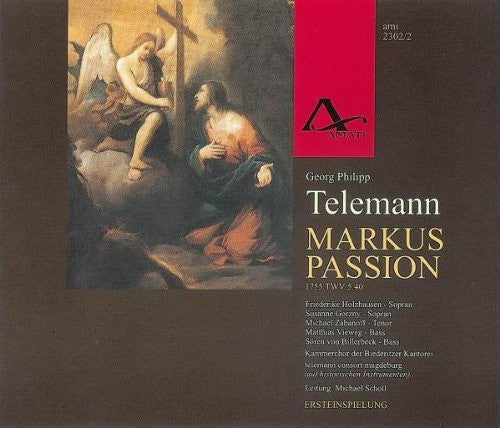 Telemann / Holzhausen / Gorzny / Zabanoff / Vieweg - Markus-passion - Music CD