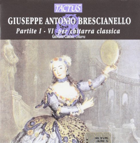 Brescianello / Caruso,giovanni - Guitar Partitas - Music CD