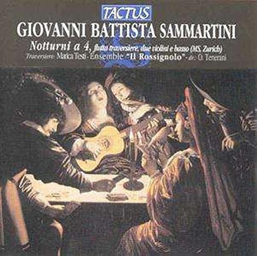 Sammartini / Tenerani / Ensemble Il Rossignolo - 4-part Nocturnes - Music CD