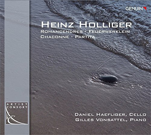 Holliger - Romancendres Feuerwerklein Chaconne & Partita Music CD