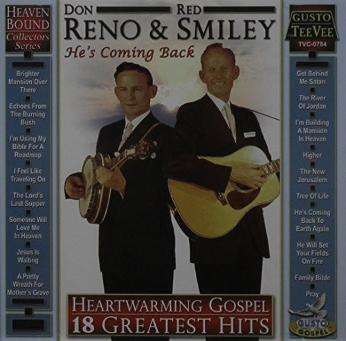 Reno,don / Smiley,red - Heartwarming Gospel: 18 Greatest Hits - Music CD