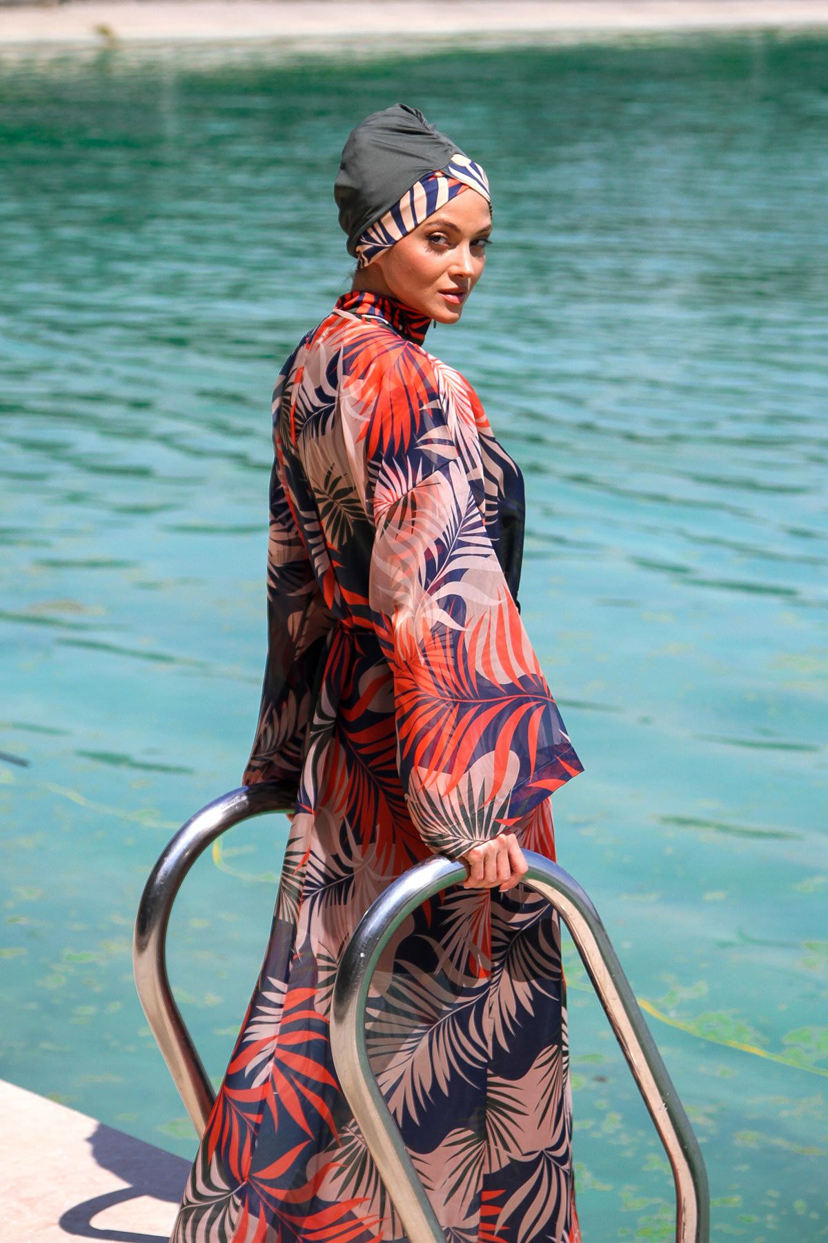 Colourful Pareo Kimono P2204
