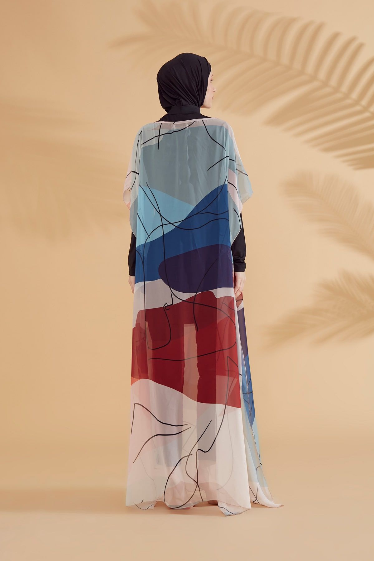 Colourful Pareo Kimono P2340