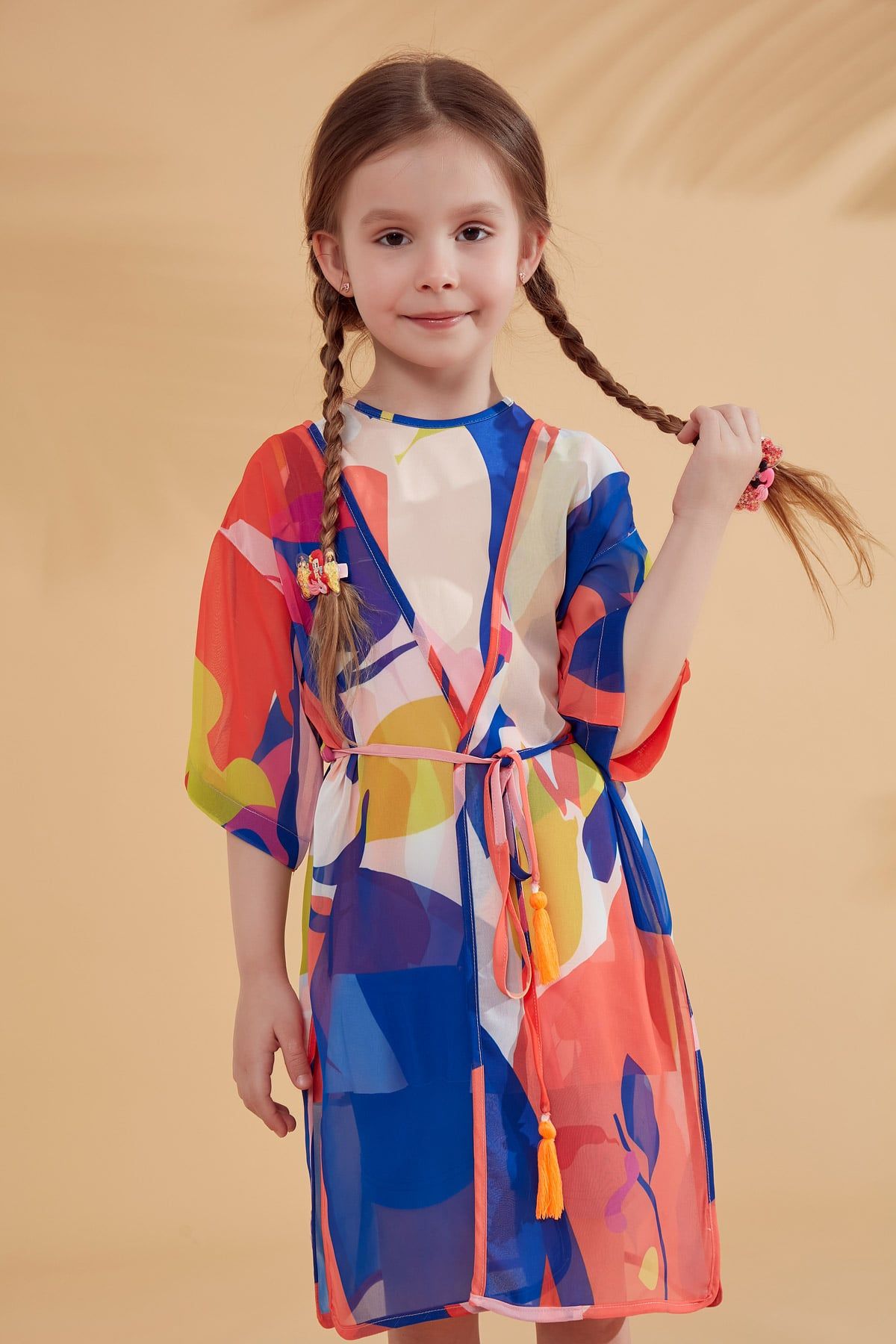 Colourful Kids Pareo Kimono P2331
