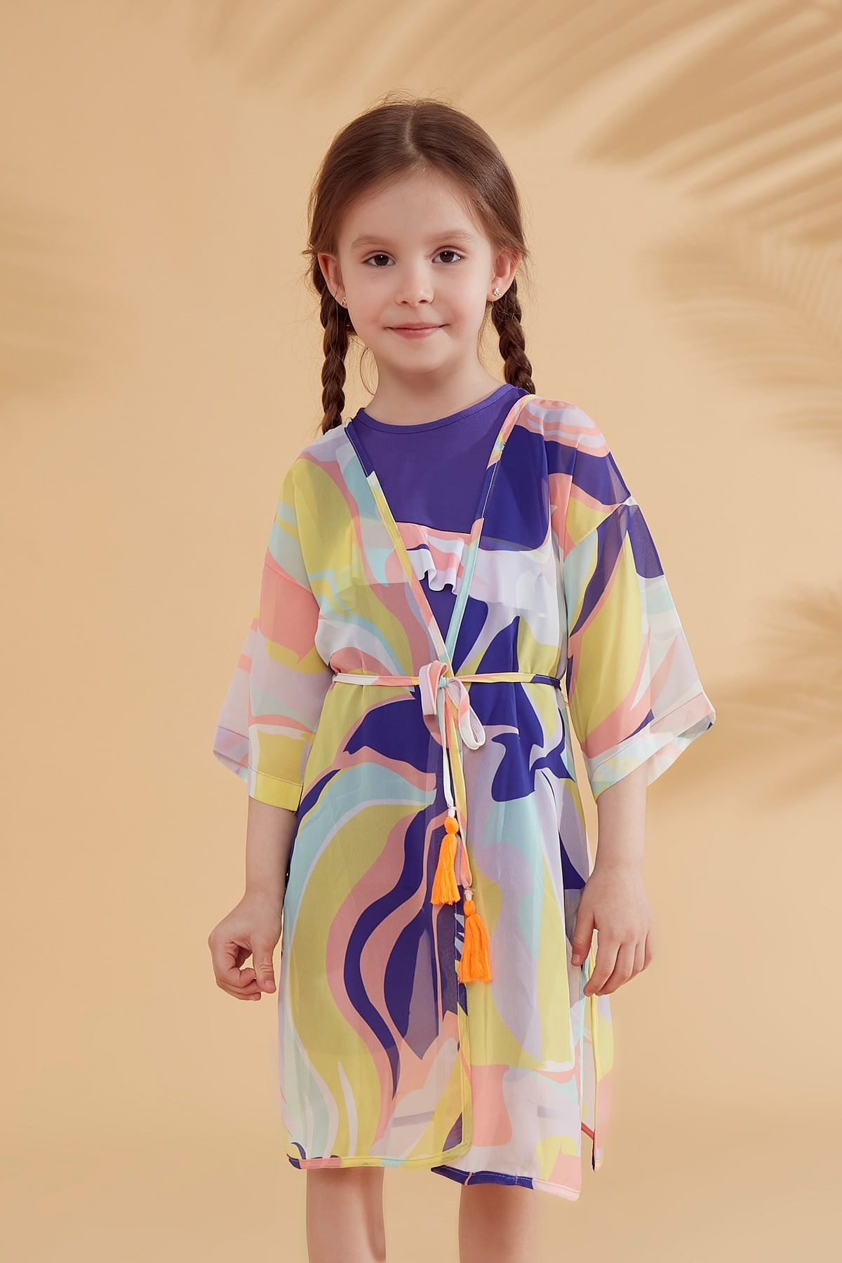 Colourful Kids Pareo Kimono P2333