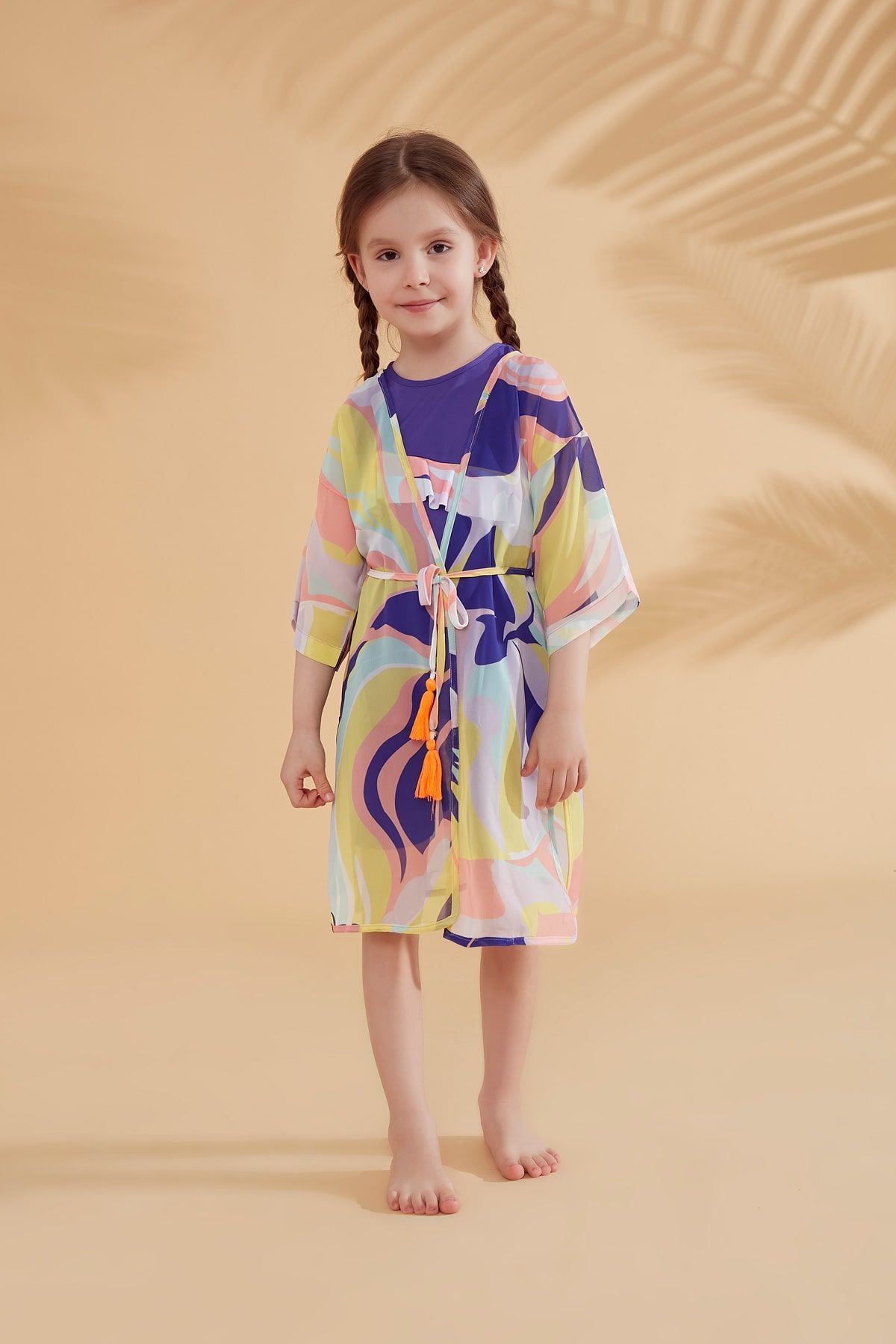 Colourful Kids Pareo Kimono P2333