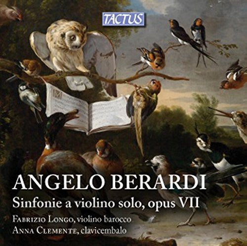 Berardi / Longo / Clemente - Sinfonie For Violin Book I Opus Vii - Music CD