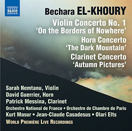 El-Khoury / Nemtanu / Guerrier / Messina - Violin Horn & Clarinet Cons Music CD