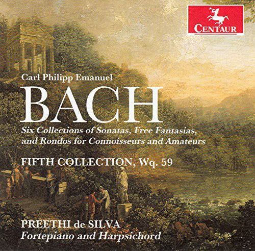 Bach / Silva - Keyboard Sons Free Fantasies & Rondos 5 Music CD