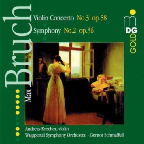 Bruch / Krecher / Schmalfuss - Violin Concerto 3 / Symphony 2 - Music CD