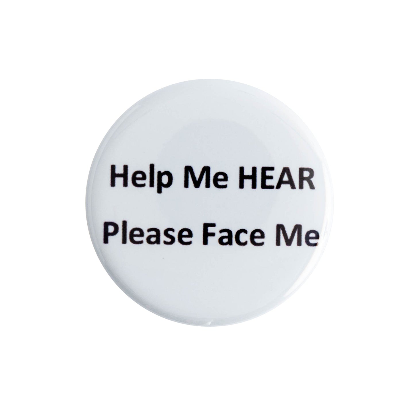 Hard of Hearing Buttons