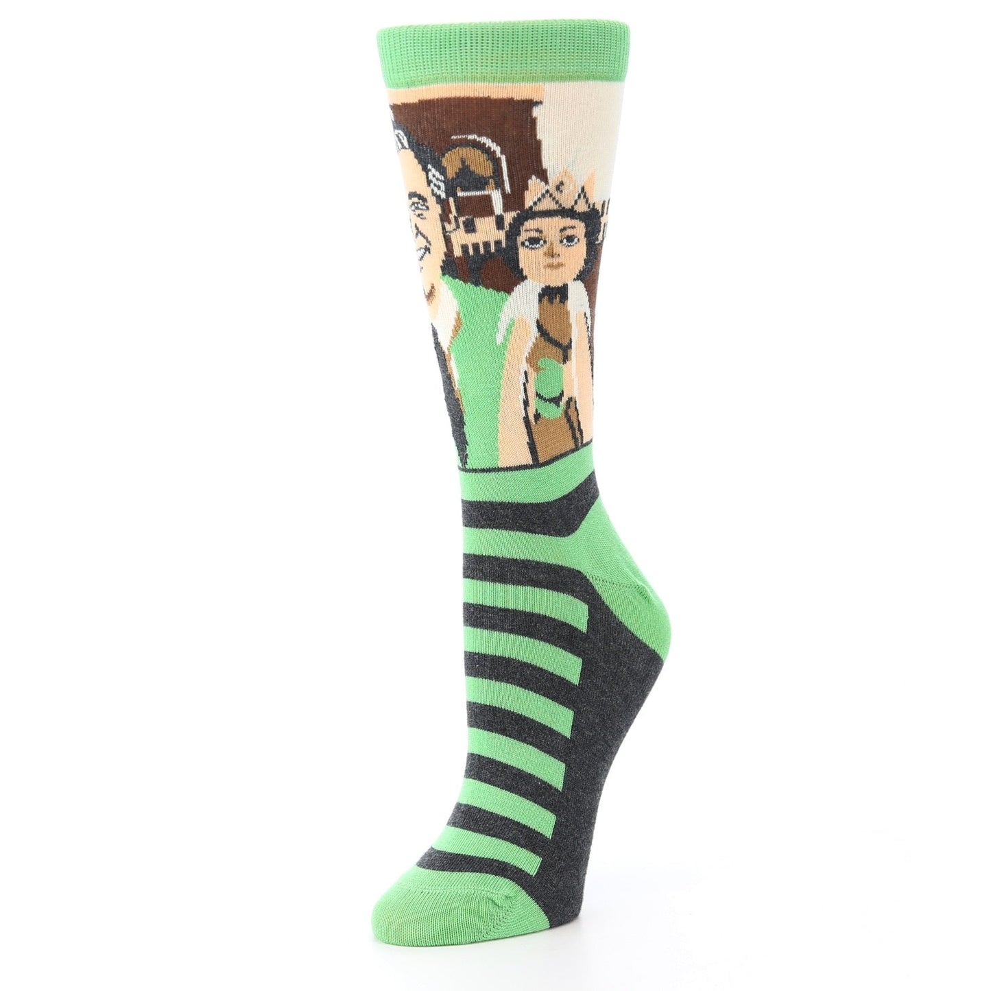 Mister Rogers Socks - Green Women's Dress Socks