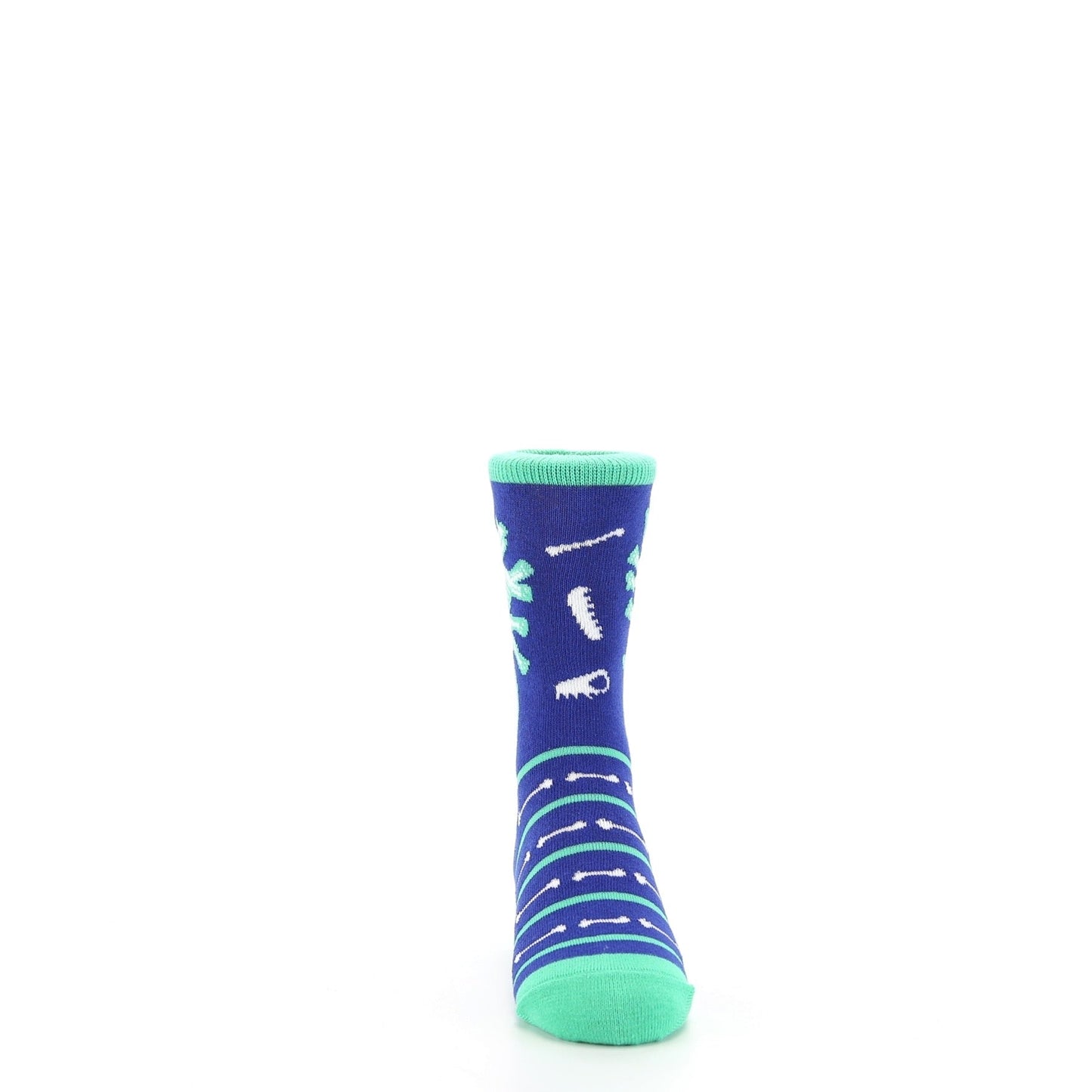 Dinosaur Bones Glow in the Dark Socks - Kid's Novelty Socks