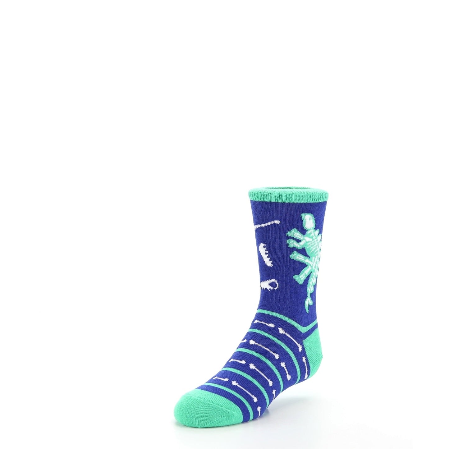 Dinosaur Bones Glow in the Dark Socks - Kid's Novelty Socks