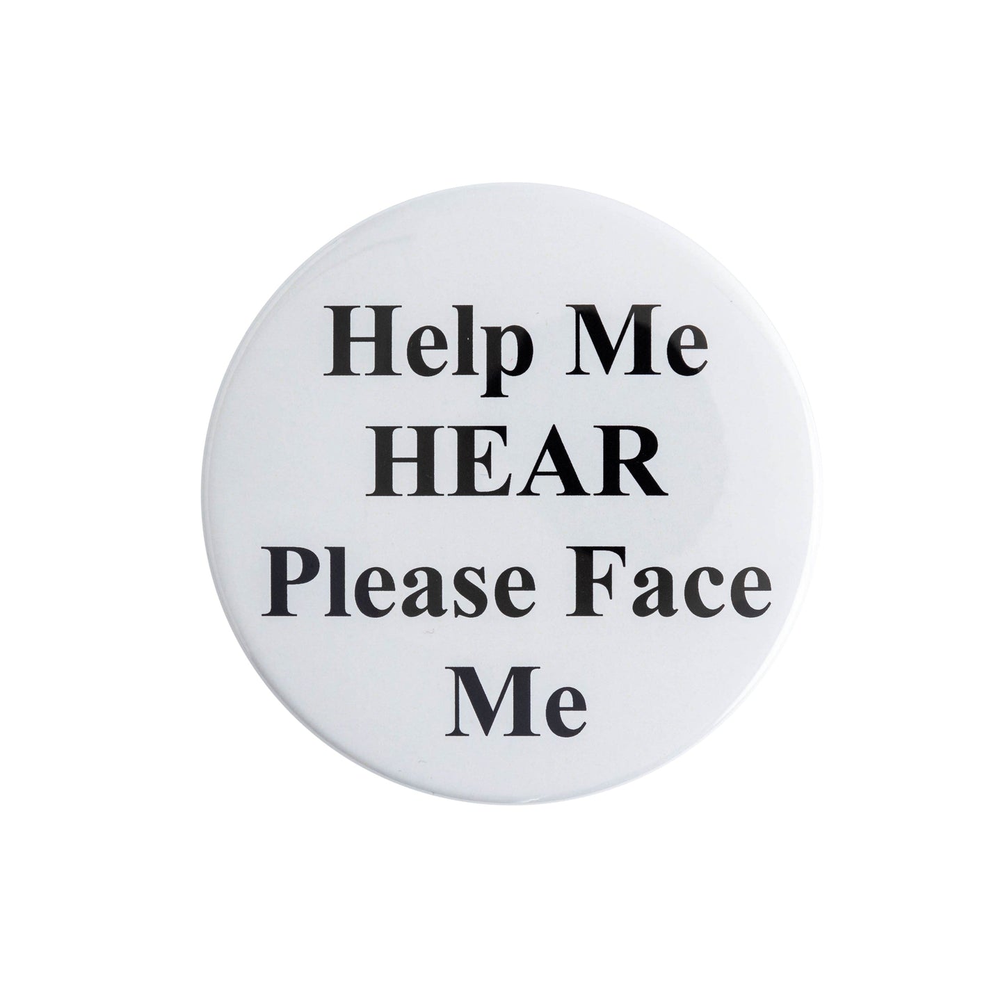 Hard of Hearing Buttons