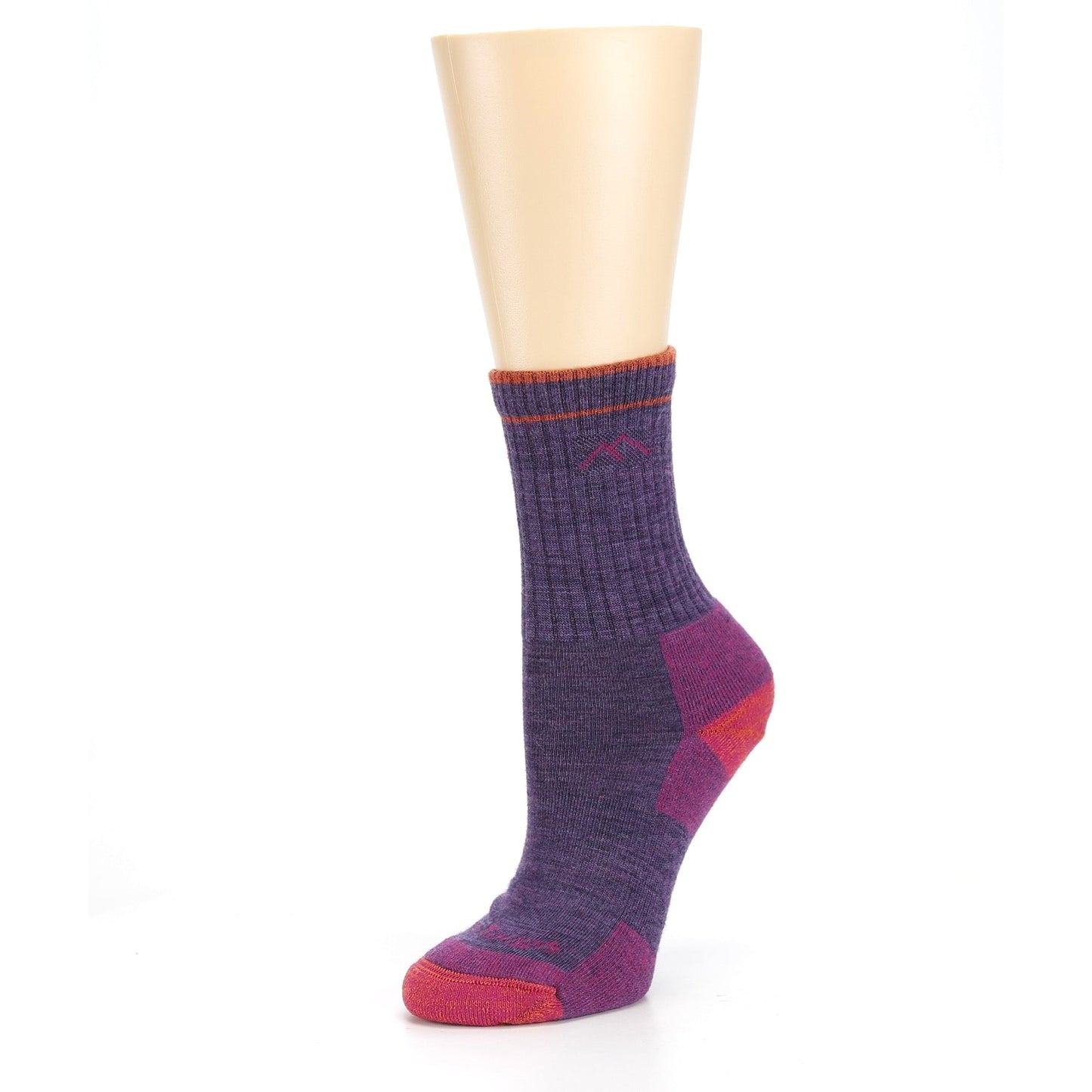 Plum Hiker Micro Crew Cushion - Women's Wool Hiking Socks