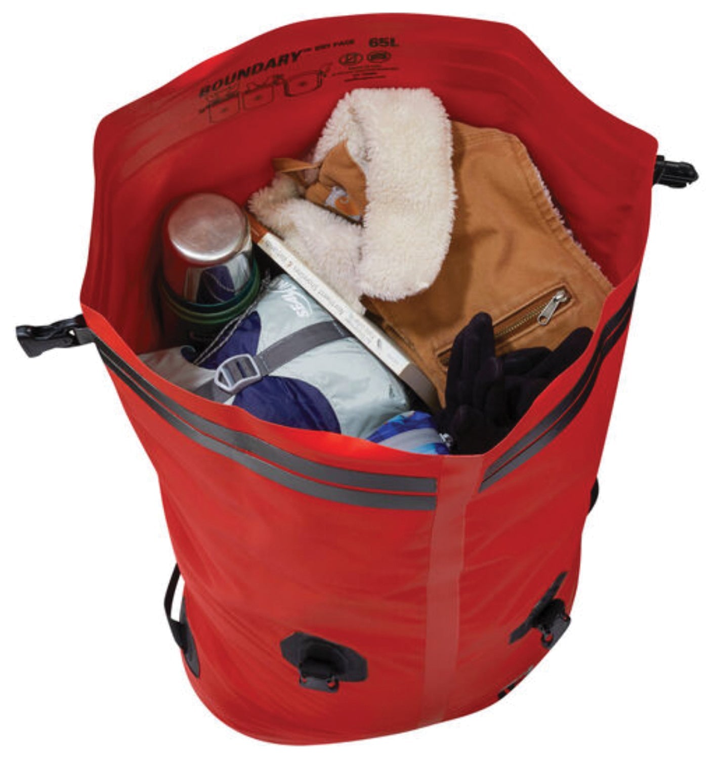 Boundary Dry Pack 65 L Red
