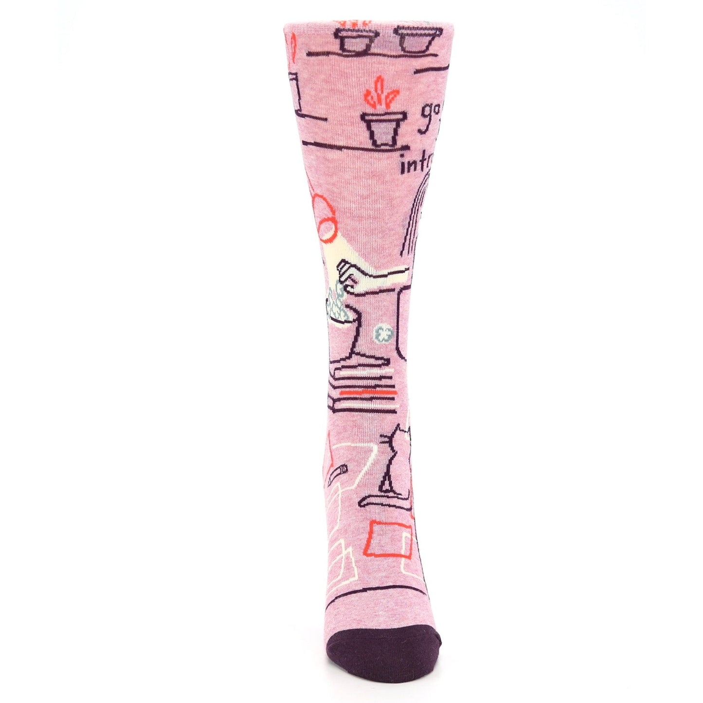 Introvert Socks - Novelty Dress Socks for Women