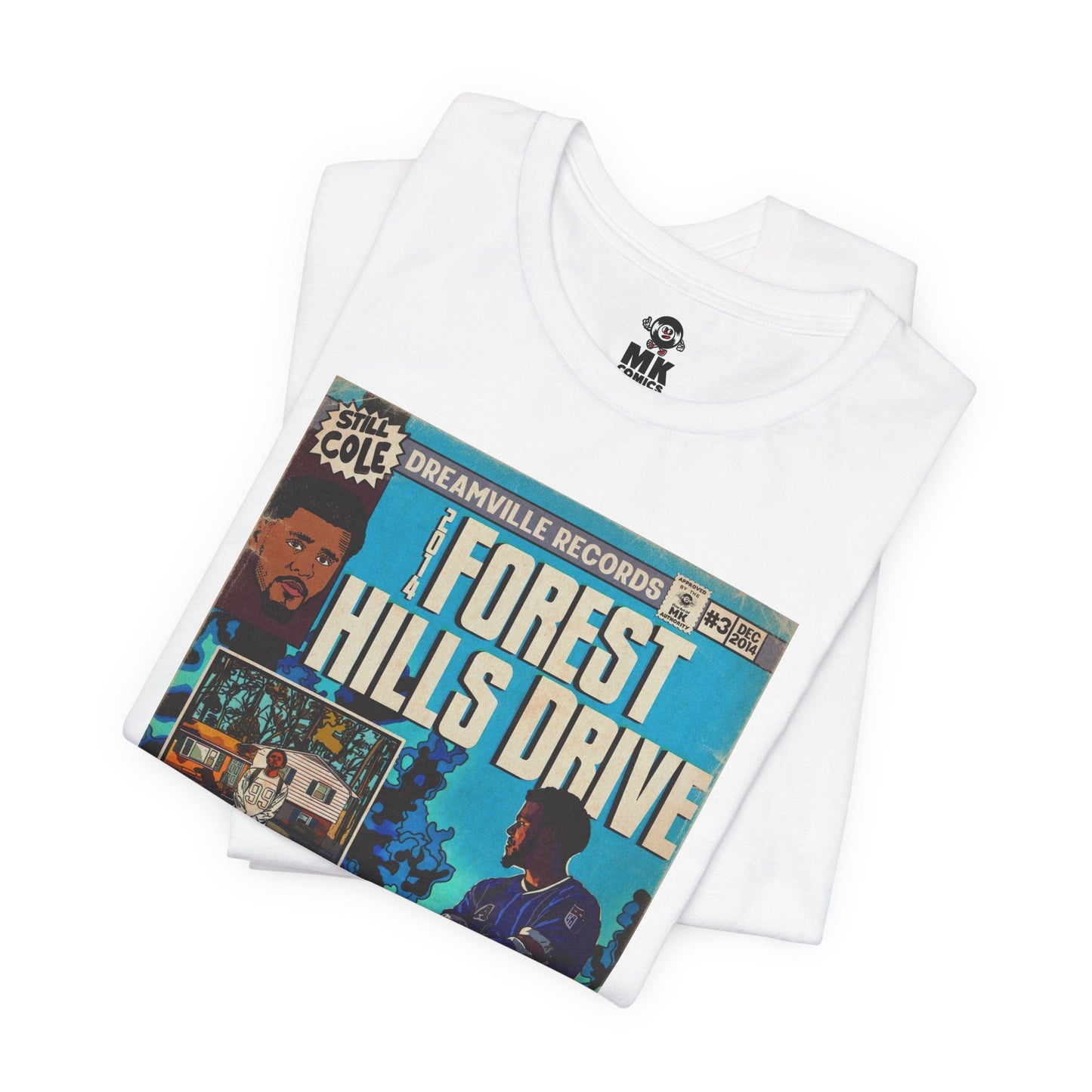 2014 Forest Hills Drive - Comic Book Art - Unisex Jersey Short Sleeve Tee
