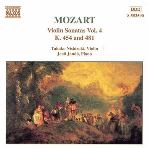 Mozart / Nishizaki / Jando - Violin Sonatas 4 - Music CD
